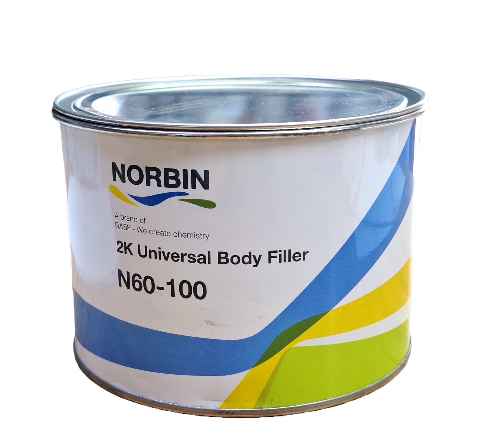 بتونه سنگی نوربین N60_100 دو کیلویی با هاردنر NORBIN UNIVERSAL BODY FILER 2K N60_100