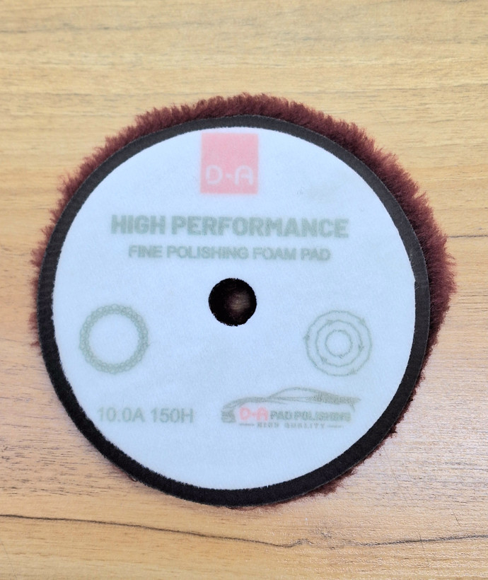 وول پد مارون دا فاین آتیس سایزD-A FINE ATIS 155mm FINE POLISHING FOAM PAD ۱۵