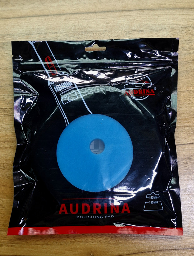 فوم پد پولیش آبی تخت آدرینا سایز ۱۵ AUDRINA