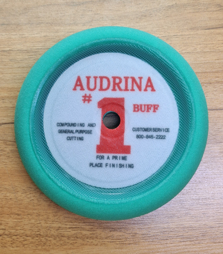 پد کاسه ای پولیش سبز آدرینا سایز ۱۲.۵ AUDRINA 125mm