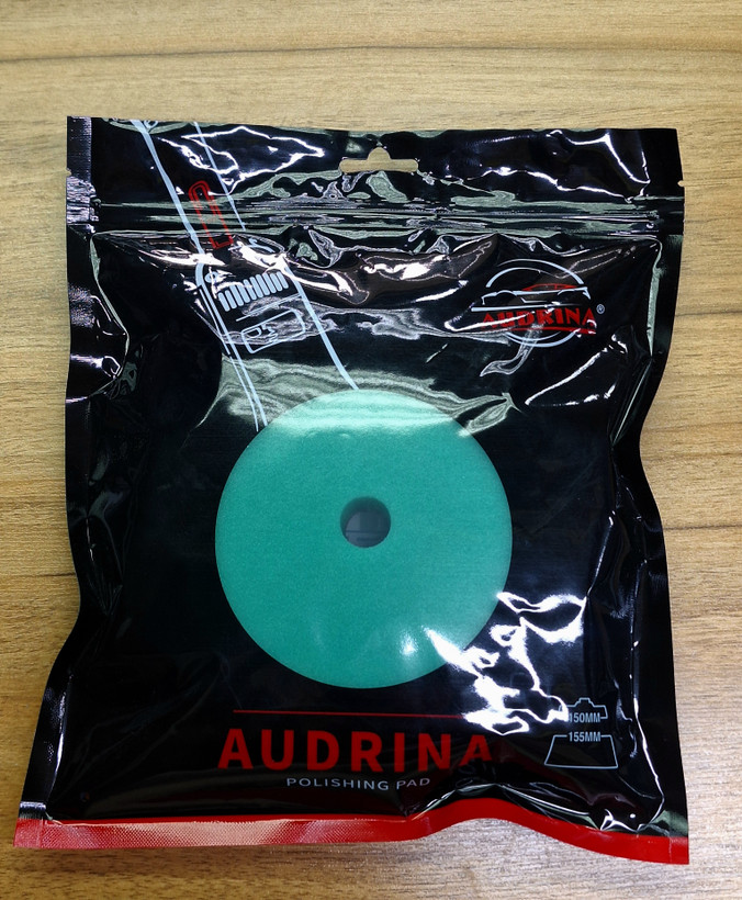 پد کاسه ای پولیش سبز آدرینا سایز ۱۲.۵ AUDRINA 125mm