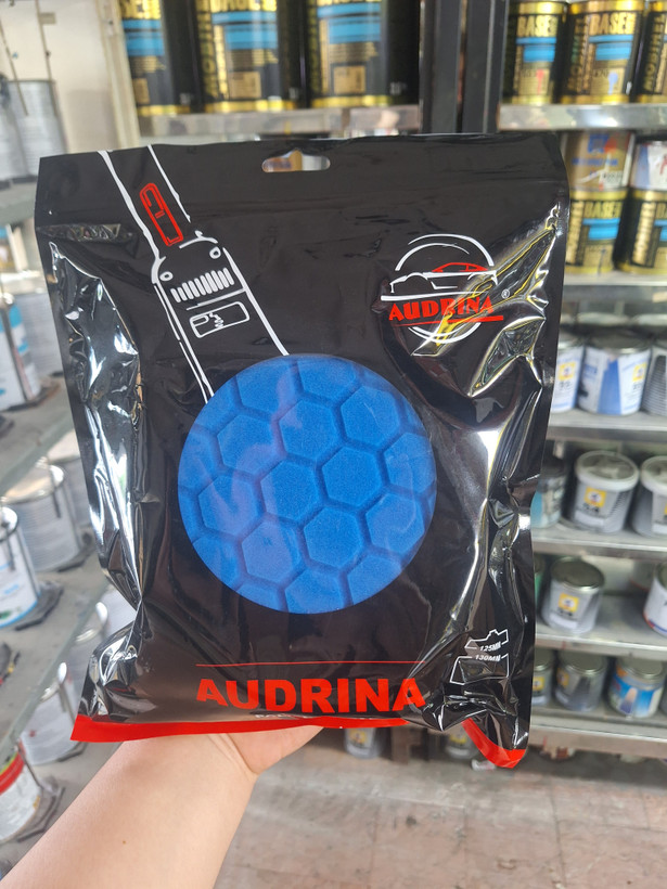 فوم پدمشبک پیچ دار نرم رنگ آبی با ضخامت ۵ سانتی متر آدریناAUDRINA 155mm